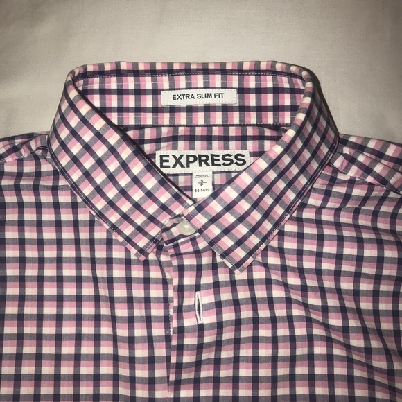 Express Extra Slim Fit Men’s Dress Shirt S - Picture 3 of 11